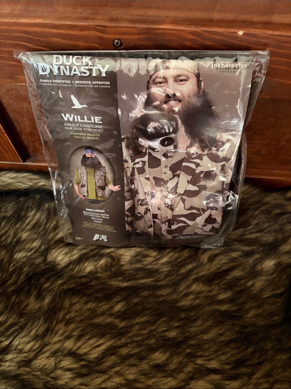 Duck Dynasty Willie Dress up Beard & Gear A&E Halloween Adult Costume One-Size